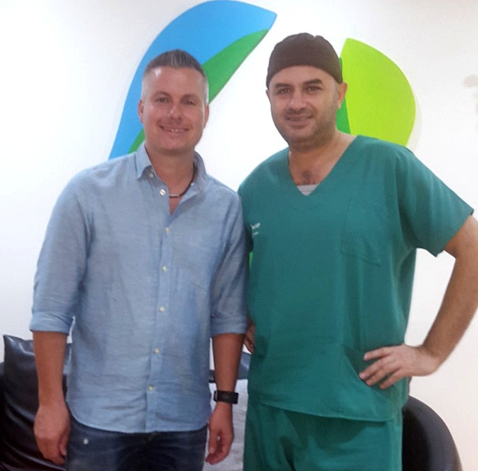Andreas Krämer with Dr Georgiou Michalis Nicosia Cyprus 2