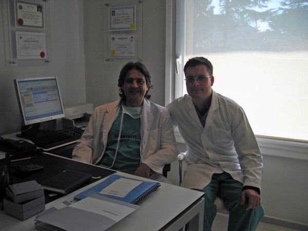 Dr Hamiloglu left, Andreas Krämer right