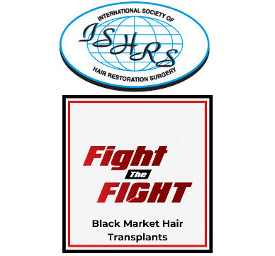 Information about the risks of a hair transplant: Fight the Fight campaign of the ISRS